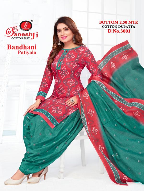 Ganeshji Bandhani Vol-3 cotton Printed Dress Material